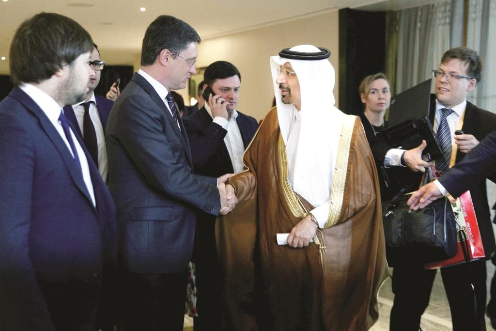 الفالح: أسس سوق النفط العالمية تتسم بالقوة حاليا.. ومستعدون لتعديل سياسة الإنتاج في يونيو