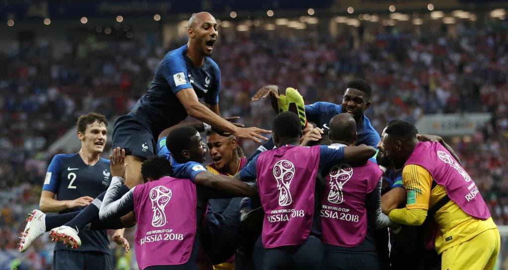فرنسا بطلا لكأس العالم للمرة الثانية في تاريخها