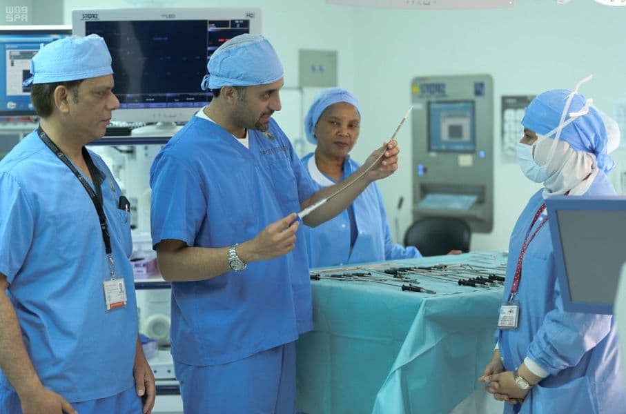 40 عملية قلب دقيقة بالمناظير في التخصصي خلال 6 أشهر.. بنسبة نجاح 100% 