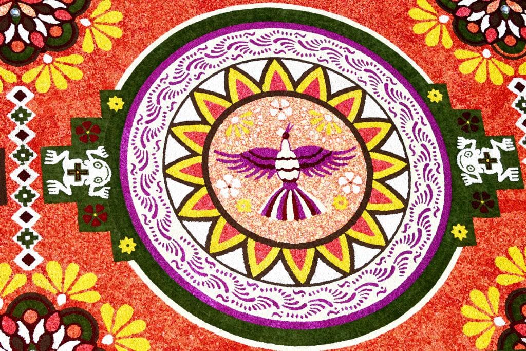 سجادة زهور زاهية تأسر الأنظار في وسط بروكسل رغم حرارة الصيف