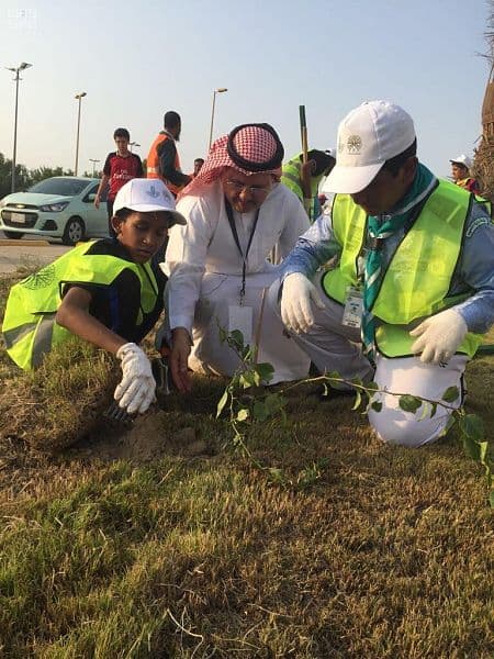 3665 شجرة تم غرسها في 20 موقعا ضمن مبادرة "نزرعها لننعم بها" في الدمام