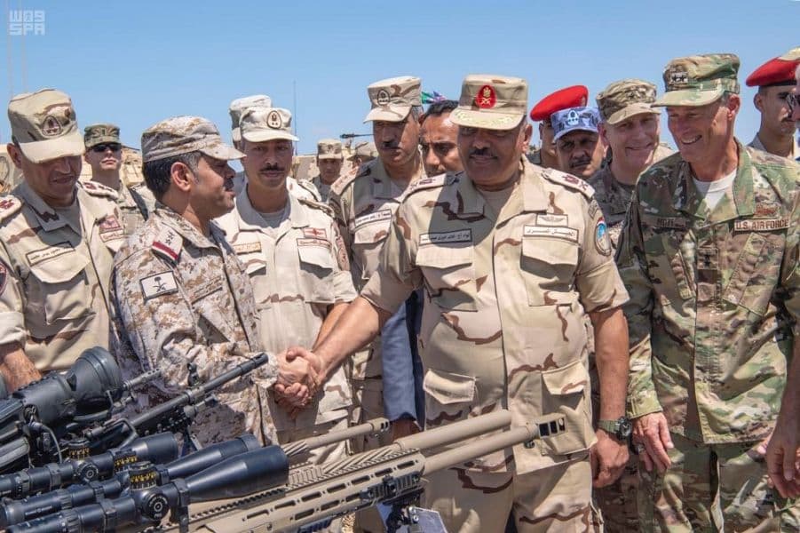 انطلاق تمرين النجم الساطع 2018 في مصر بمشاركة القوات المسلحة السعودية