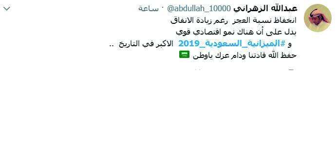 السعوديون في «تويتر»: الميزانية تواكب التطلعات وتنوع مصادر الدخل