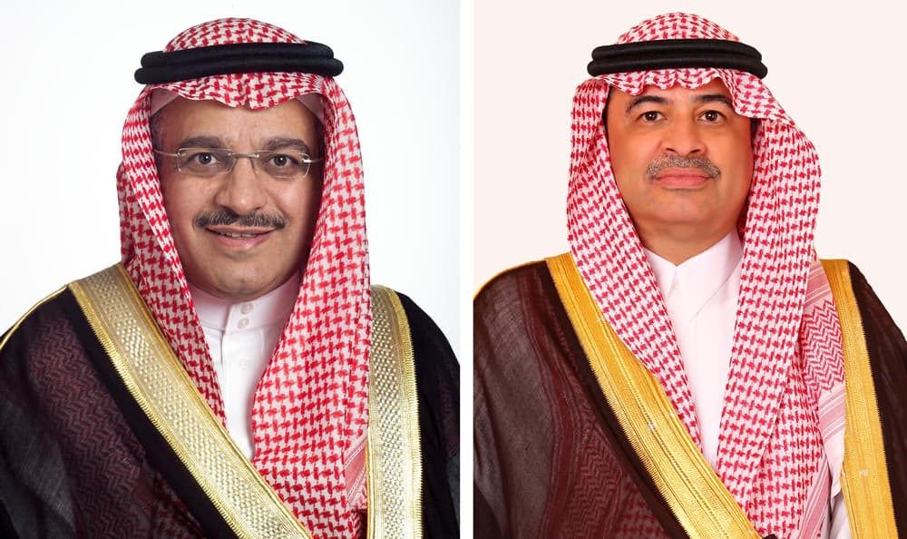 د. غسان الشبل (يمين)   المهندس.عبدالرحمن الرويتع