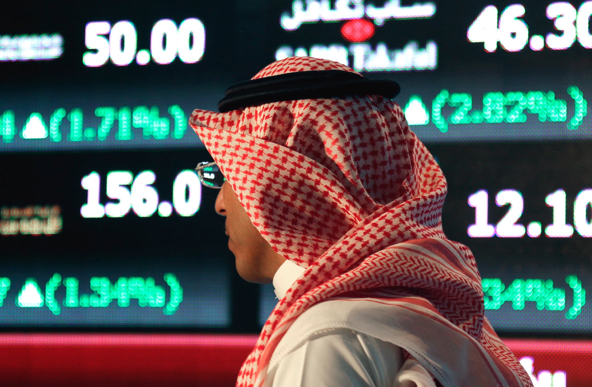 الأسهم السعودية تغلق منخفضة 34 نقطة بتداولات 1.8 مليار ريال
