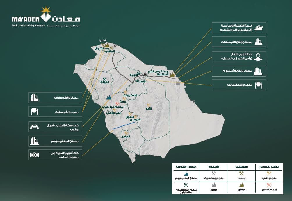 "معادن" ترصد أكبر ميزانية للاستكشاف في تاريخ التعدين السعودي