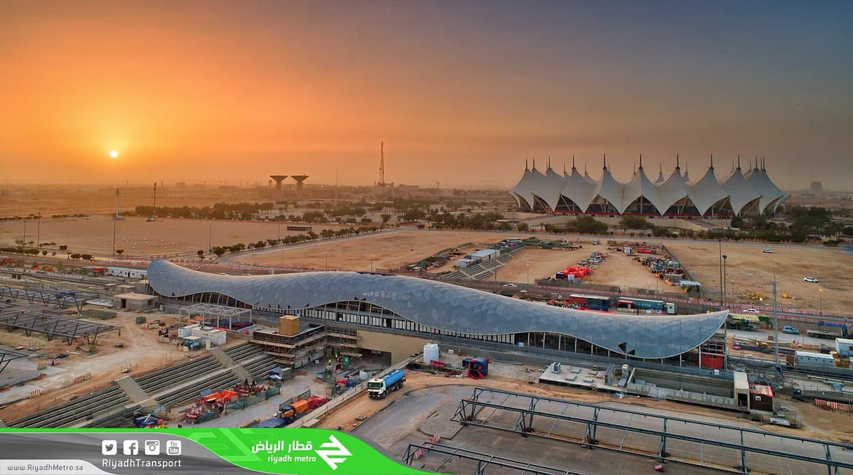 قطار الرياض : 82 % نسبة الإنجاز في مشروع "المترو"