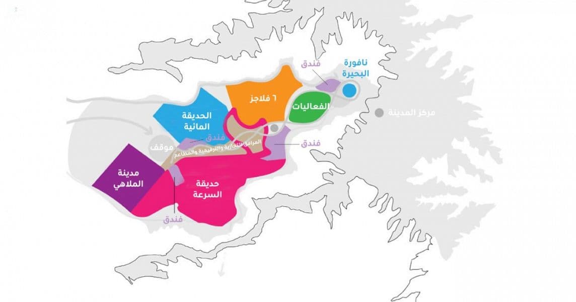 الانتهاء من المخطط العام لـ "القدية" والكشف عن 5 مناطق تطويرية بمعايير عالمية
