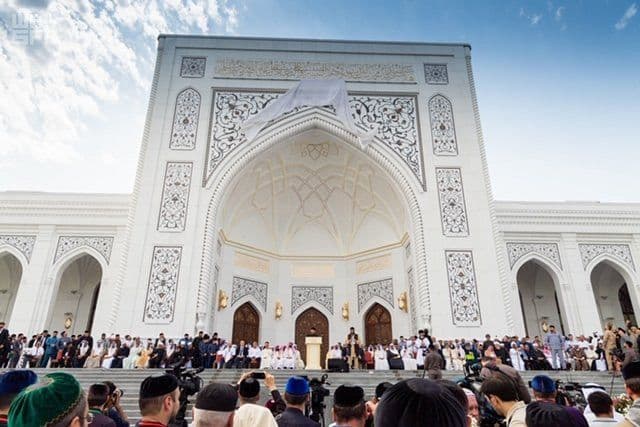 افتتاح أكبر مسجد في أوروبا في الشيشان
