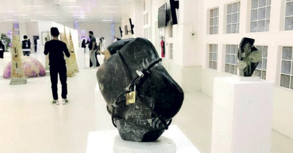 معرض «جسفت» الفني يستقطب عائلات الجبيل بـ100 عمل إبداعي لـ 49 تشكيليا