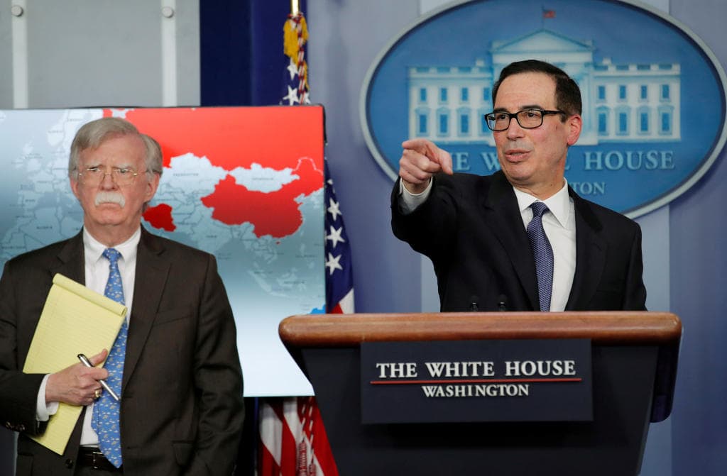 منوتشين: ترمب مستعد لإبقاء الرسوم على السلع الصينية أو زيادتها