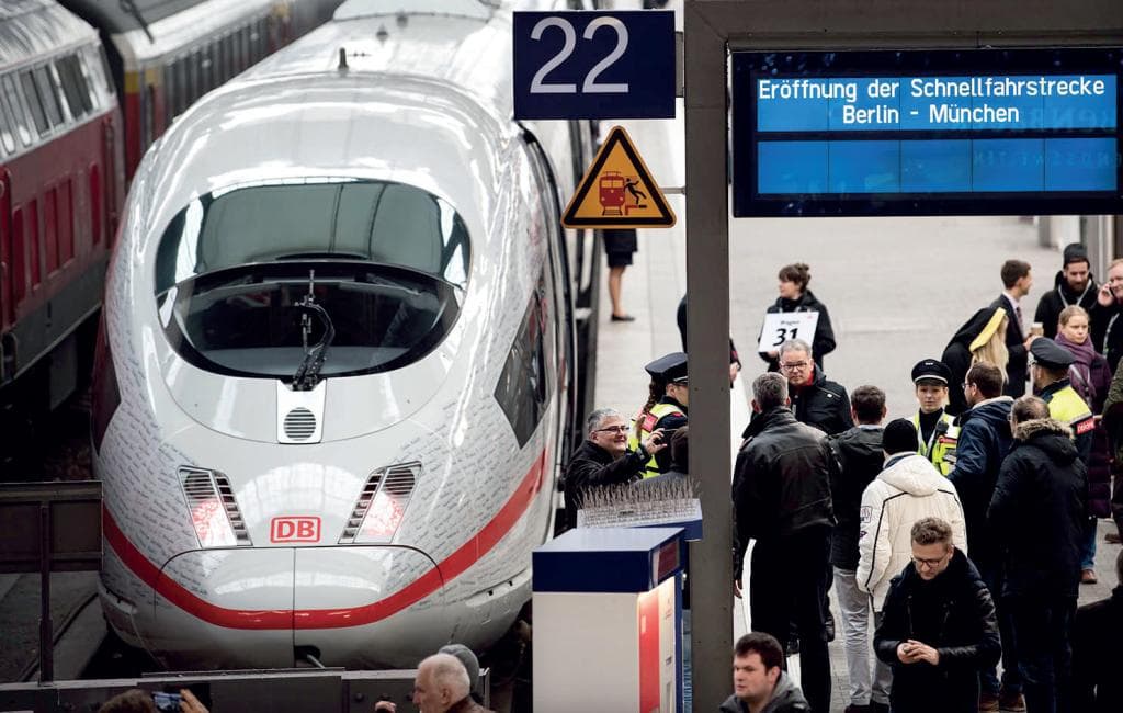 قطاع السكك الحديدية الألماني ينفذ أكبر برنامج لتنمية الاستثمارات