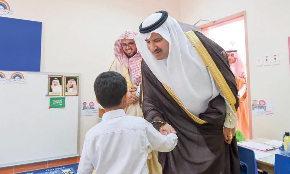 أمير المدينة المنورة يدشن عددا من مشاريع الطفولة المبكرة ورياض الأطفال
