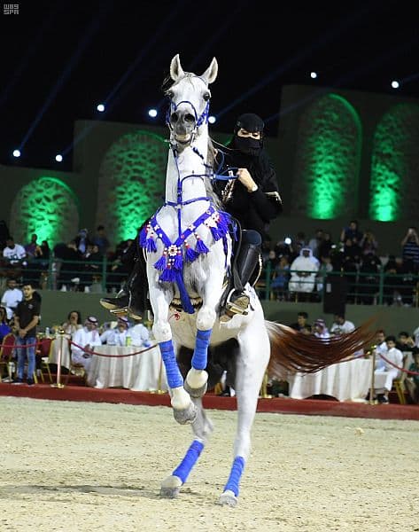 خالد الفيصل يتوج الفائزين في بطولة مكة لجمال الجواد العربي "فئة B"