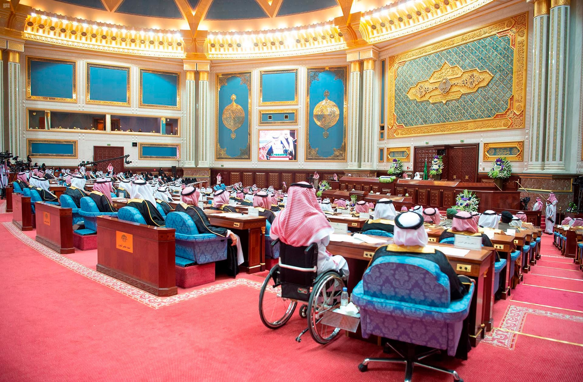 نص خطاب خادم الحرمين أمام مجلس الشورى