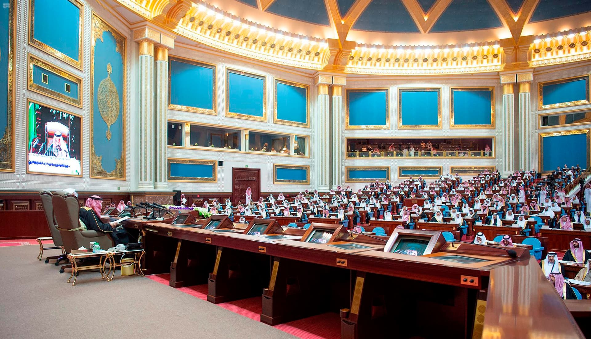 نص خطاب خادم الحرمين أمام مجلس الشورى