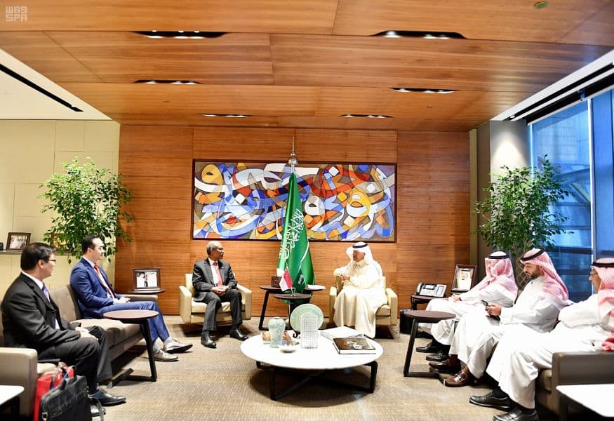 وزير الطاقة يبحث التعاون في الاقتصاد الدائري للكربون مع وزيرين سنغافوريين