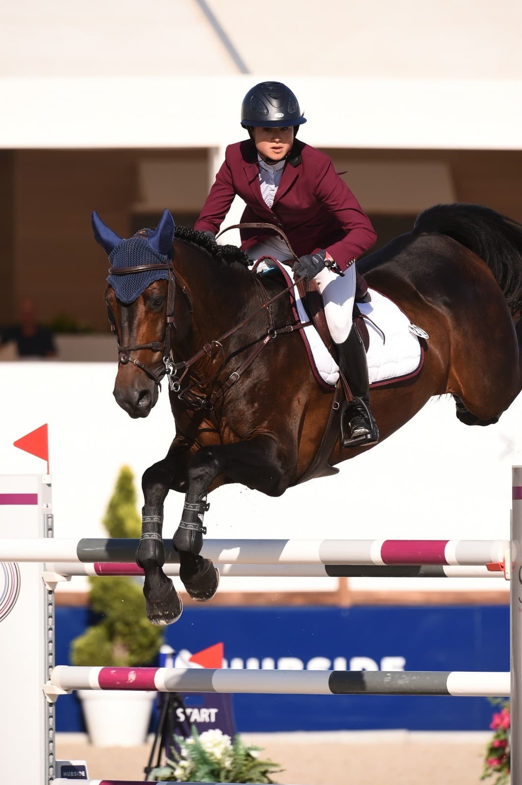 خبيرة الفنون في دار مزادات "سوذبيز" تشارك في مهرجان الدرعية للفروسية لحجز تذكرة التأهل لأولمبياد طوكيو 2020