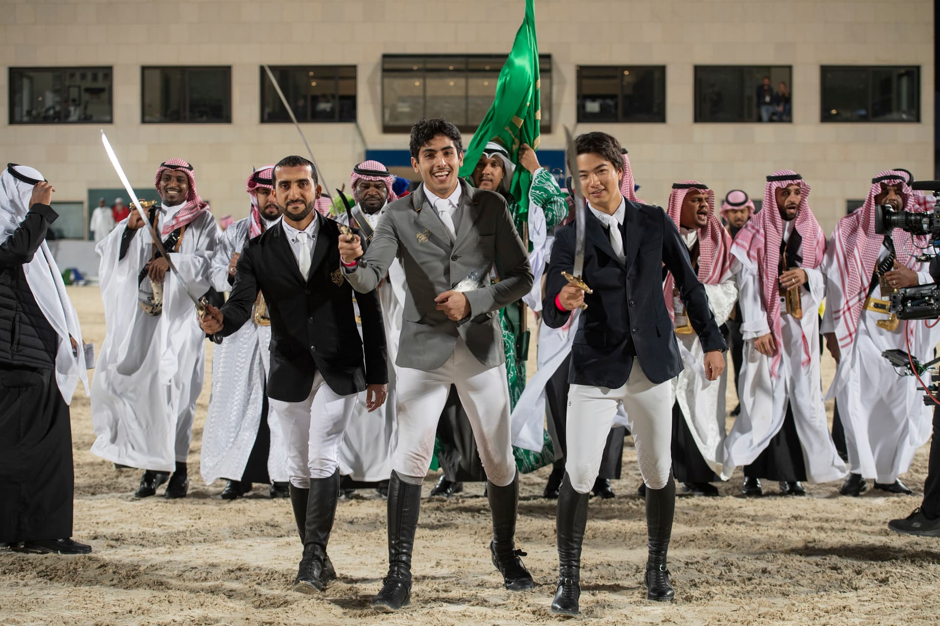 الفارس السعودي عبدالرحمن الراجحي يسعى لتسجيل حضور قوي خلال الجولة الختامية من منافسات مهرجان الدرعية للفروسية