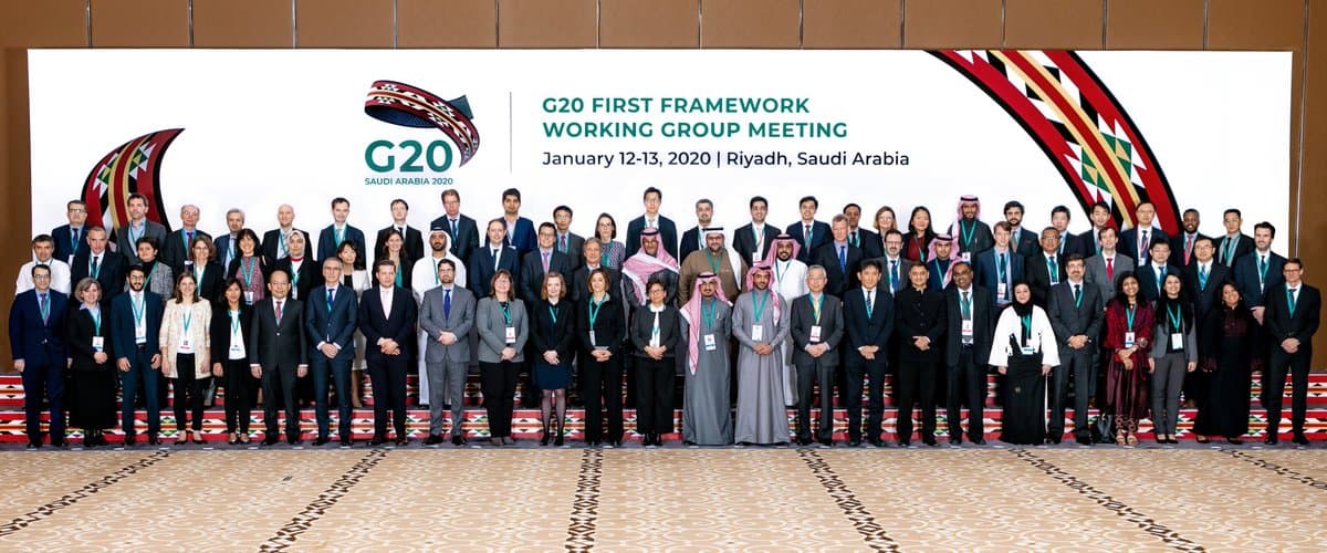 مجموعة عمل الاطار لمجموعة العشرين تناقش المخاطر التي تواجه الاقتصاد العالمي