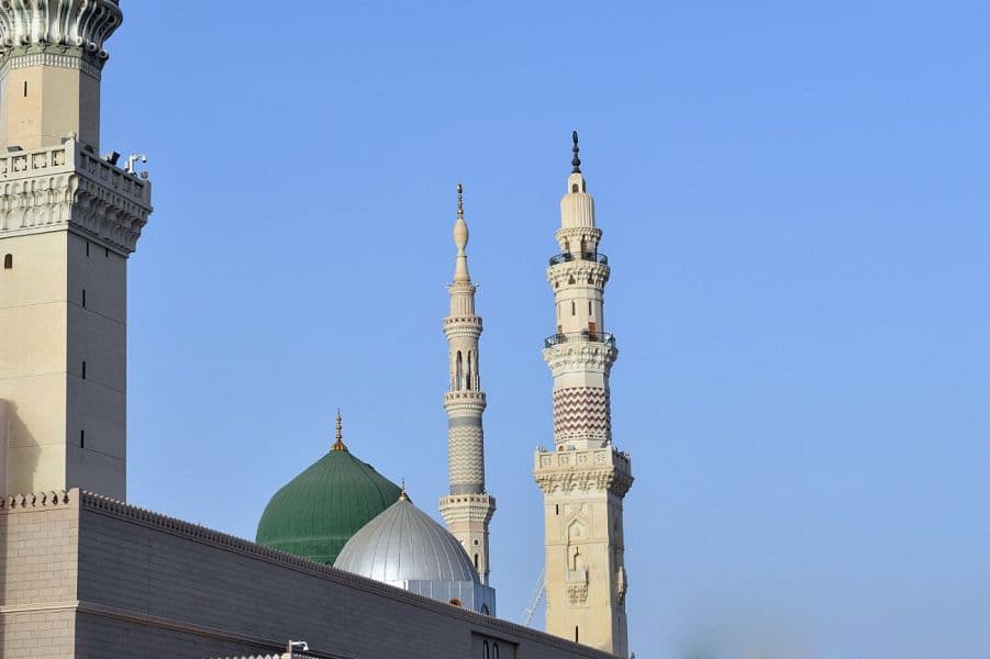  مآذن المسجد النبوي.. عمارة إسلامية على مر العصور .