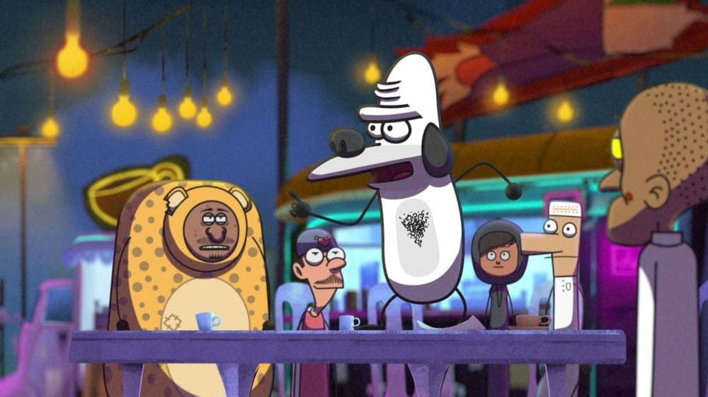 مشهد من الفيلم.