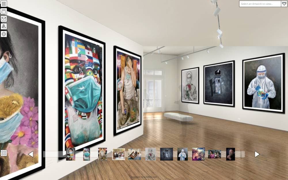 كحلٍ مؤقت لجأت متاحف في عواصم عالمية إلى تقنية الـ "360 درجة".