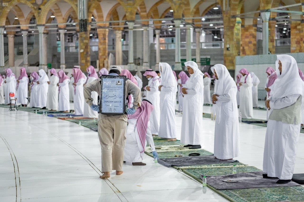 ختم القران في المسجد الحرام