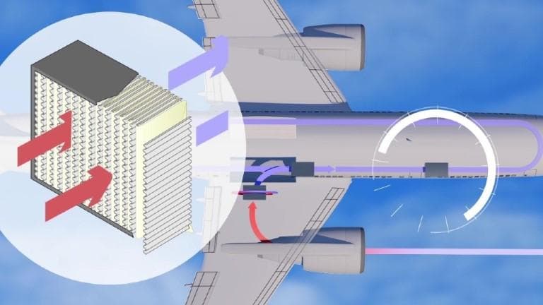 كيف يتم تجدّد الهواء داخل الطائرة؟