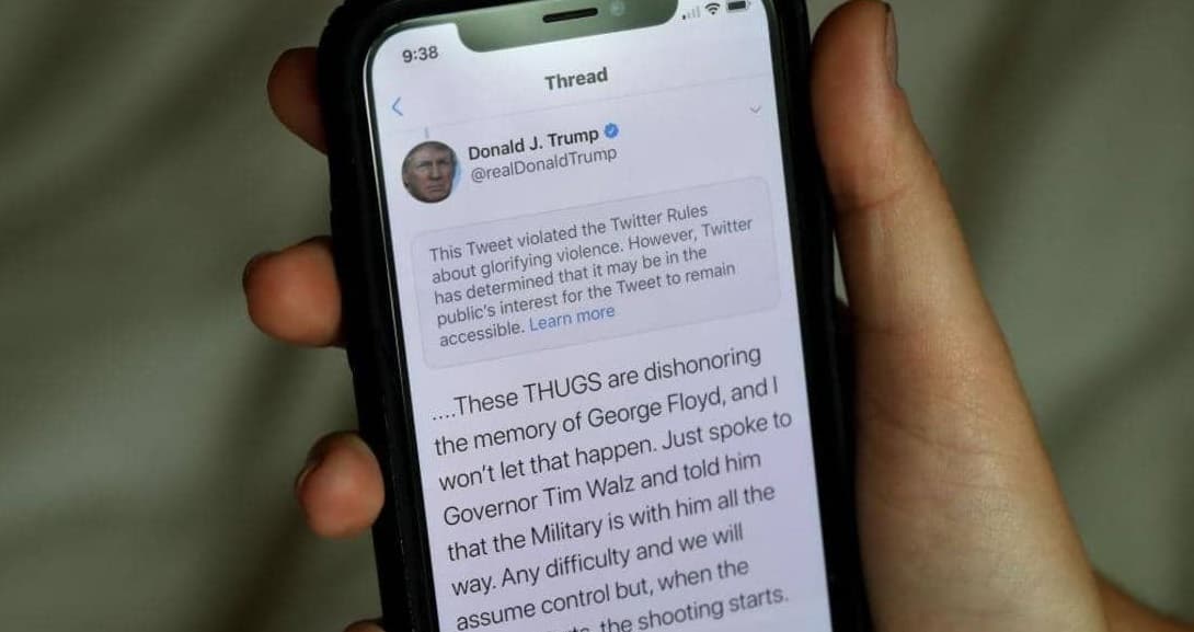  "تويتر" يتراجع.. ويعترف بالخطأ مع ترمب 