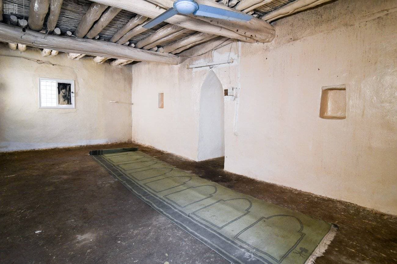 يتسع المسجد الآن لـ117 مصليا.    «واس»