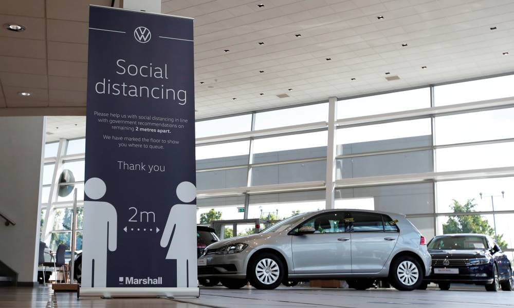 فوكسفاجن اعترفت باستخدام برنامج كمبيوتر معقد يقلل كميات العوادم. "رويترز"