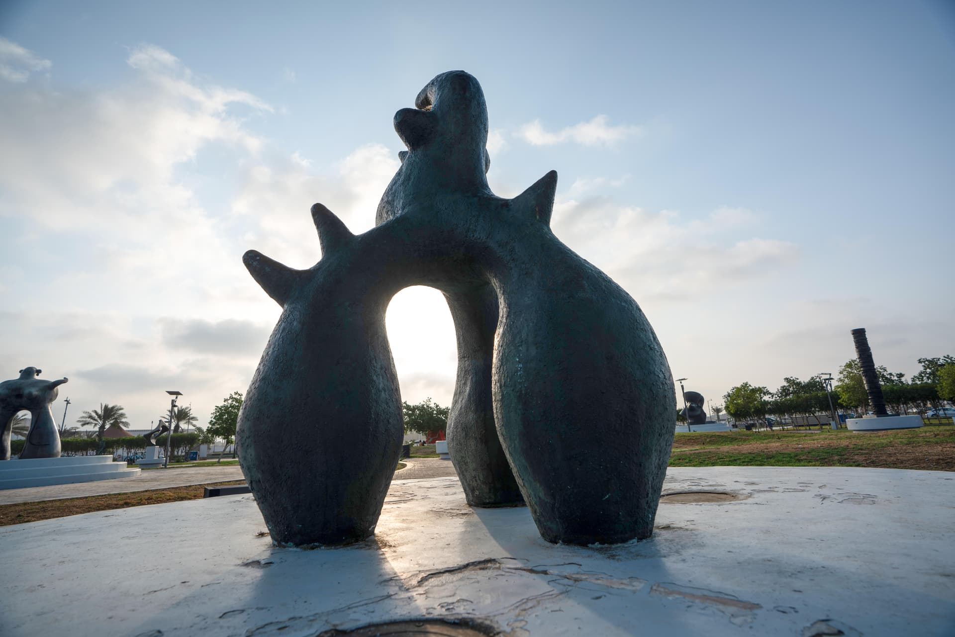 600 مجسم جمالي في مدينة سعودية .. متحف مفتوح