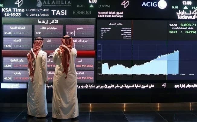 السوق السعودي ينهي جلسته بأكبر مكاسب في 5 أسابيع