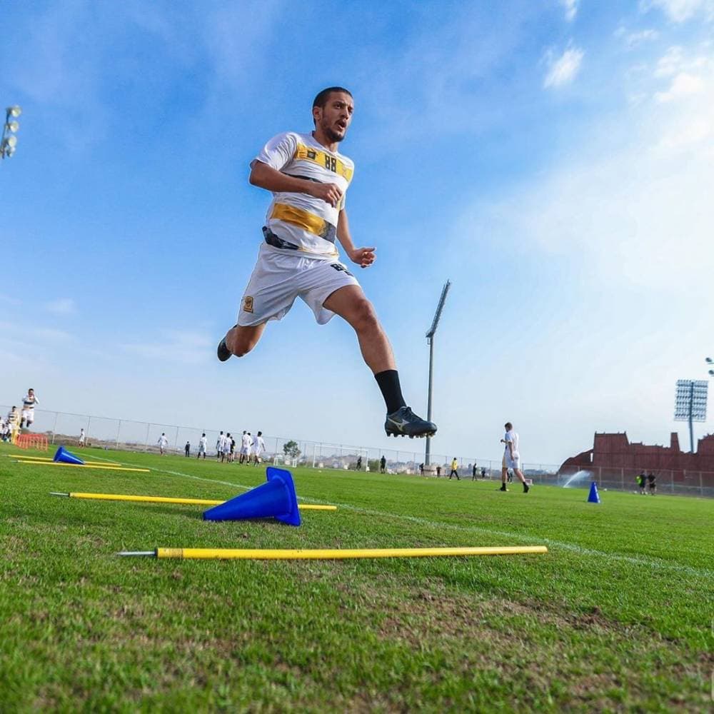 المالكي خلال تدريبات الاتحاد أمس. مركز الاتحاد الاعلامي