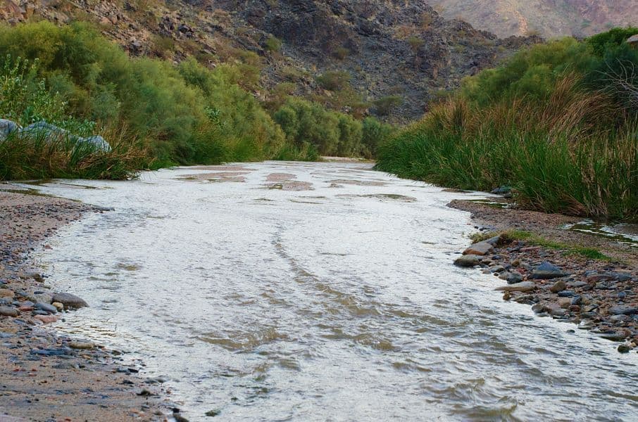 وادي "حوية نمار" في مكة .. ينابيع عذبة تنساب طوال العام