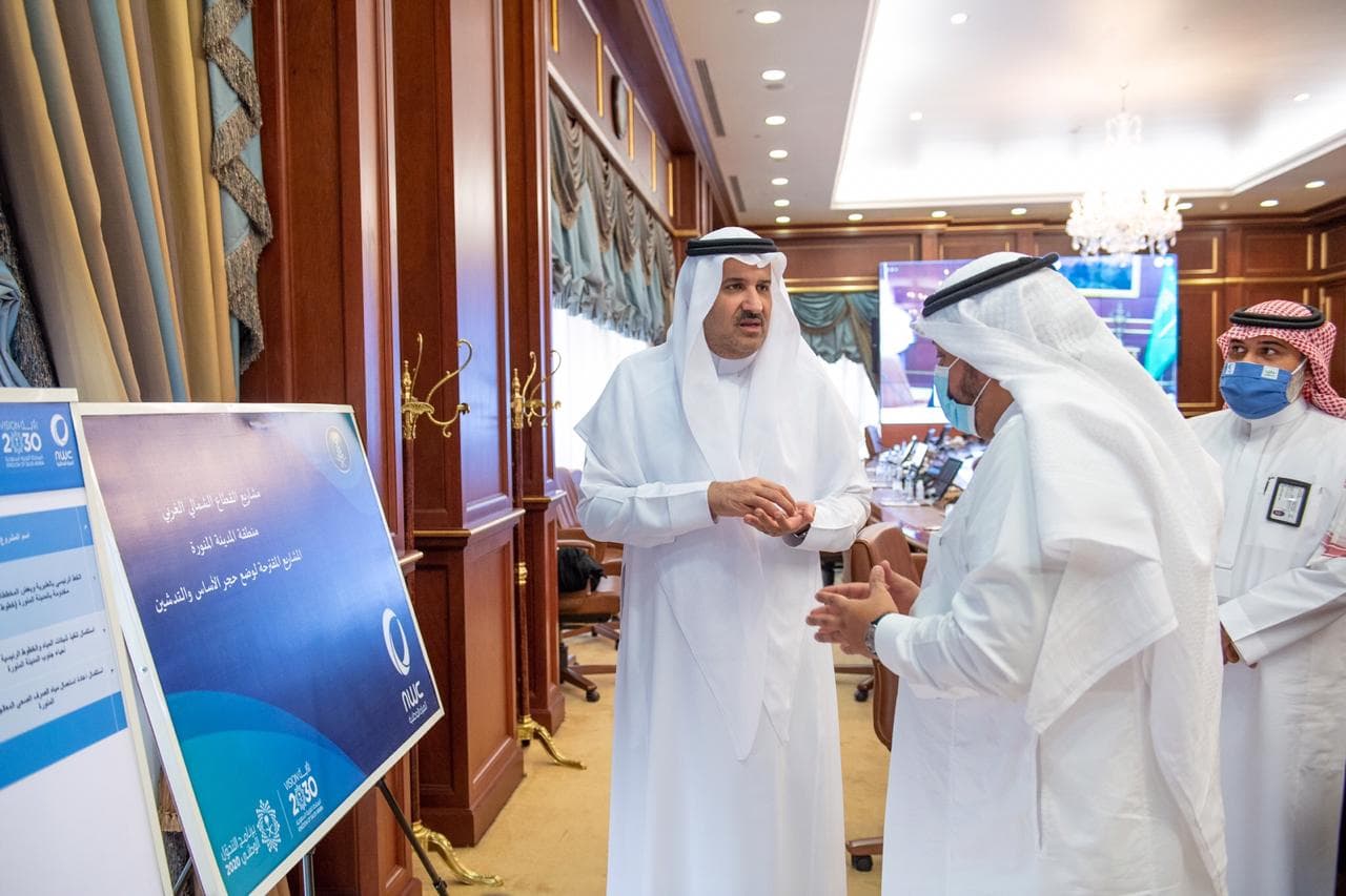 أمير المدينة المنورة يدشن أعمال المؤسسة العامة للري .. للحفاظ على الموارد المائية