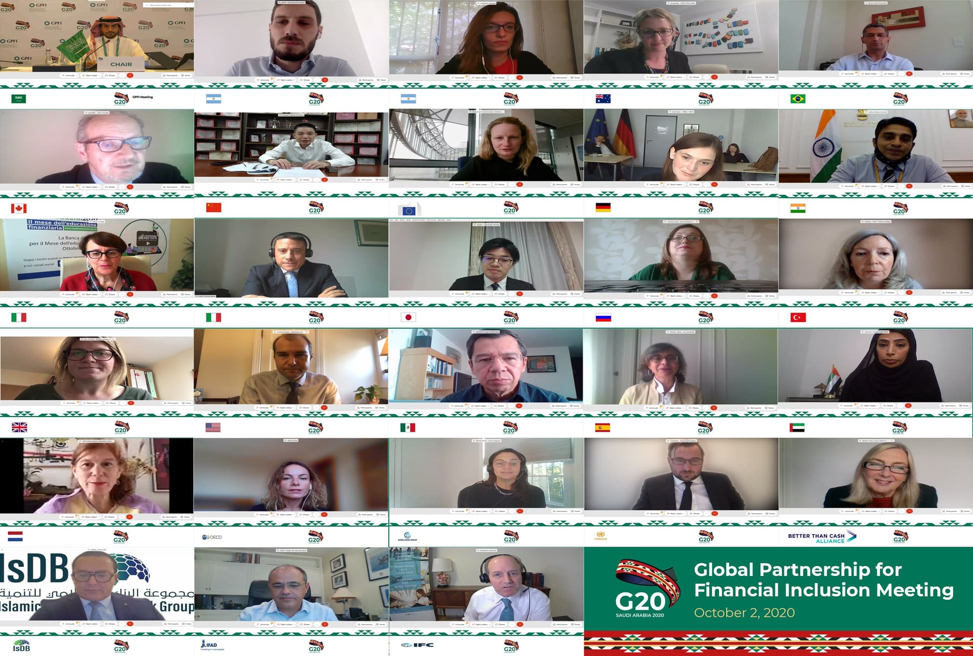 تحت رئاسة مجموعة العشرين في السعودية.. عرض خطة عمل للشمول المالي 2020 