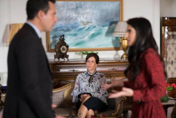 مشهد من المسلسل.