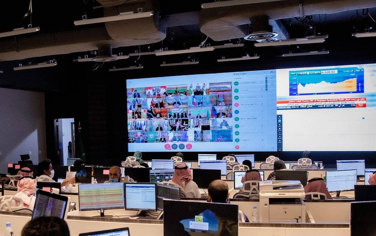 جانب من اجتماع سابق لفريق عمل الاقتصاد الرقمي في قمة العشرين.