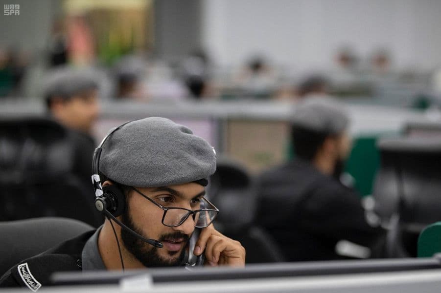في شهر واحد .. أكثر من 1.3 مليون اتصال استقبلها مركز "911" في الرياض ومكة