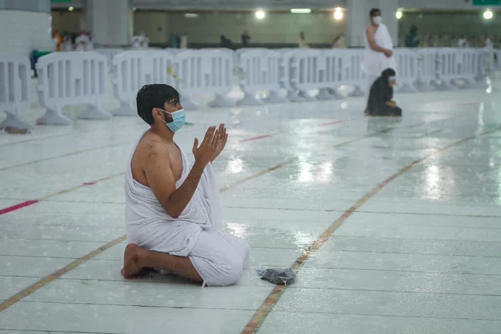   أمطار اليوم على المسجد الحرام في مكة المكرمة