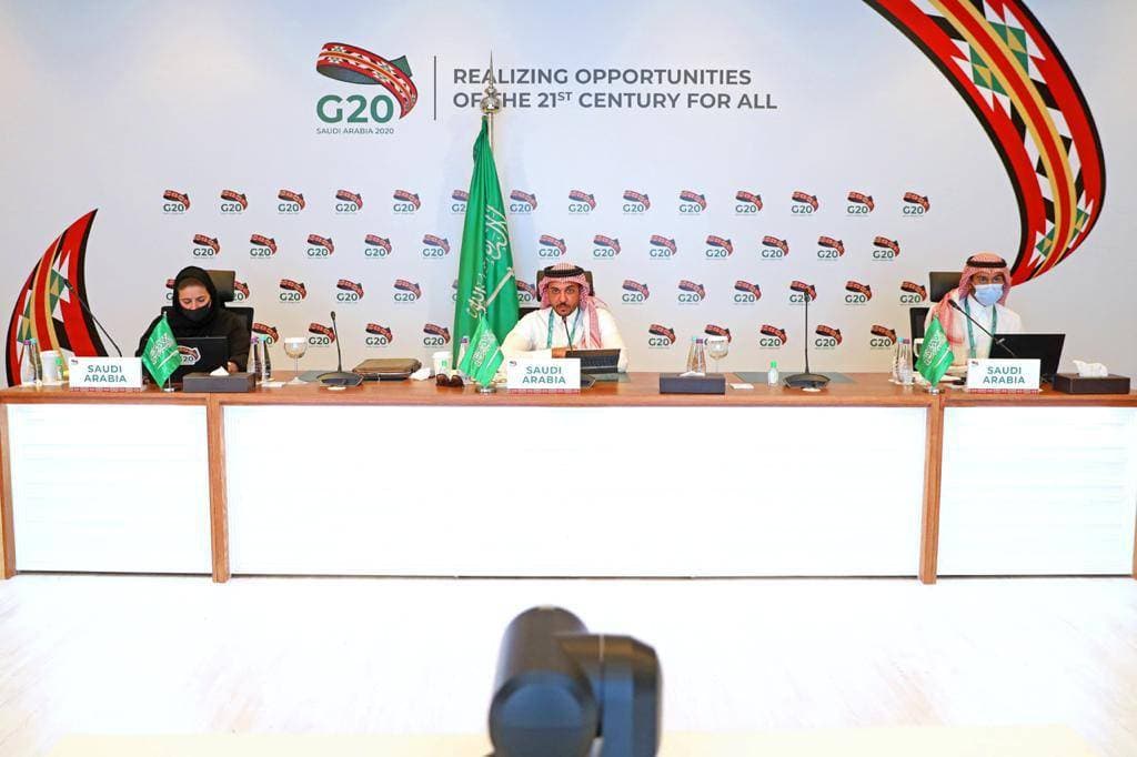 جانب من اجتماع مجموعة عمل الإطار بمجموعة العشرين السادس والأخير.