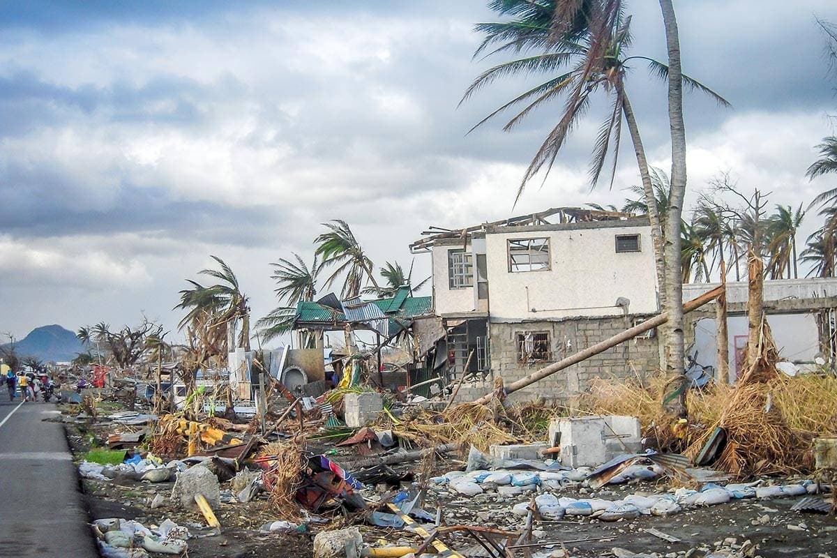 زيادة حجم الكوارث الطبيعية دليل على ارتفاع درجة حرارة الأرض.