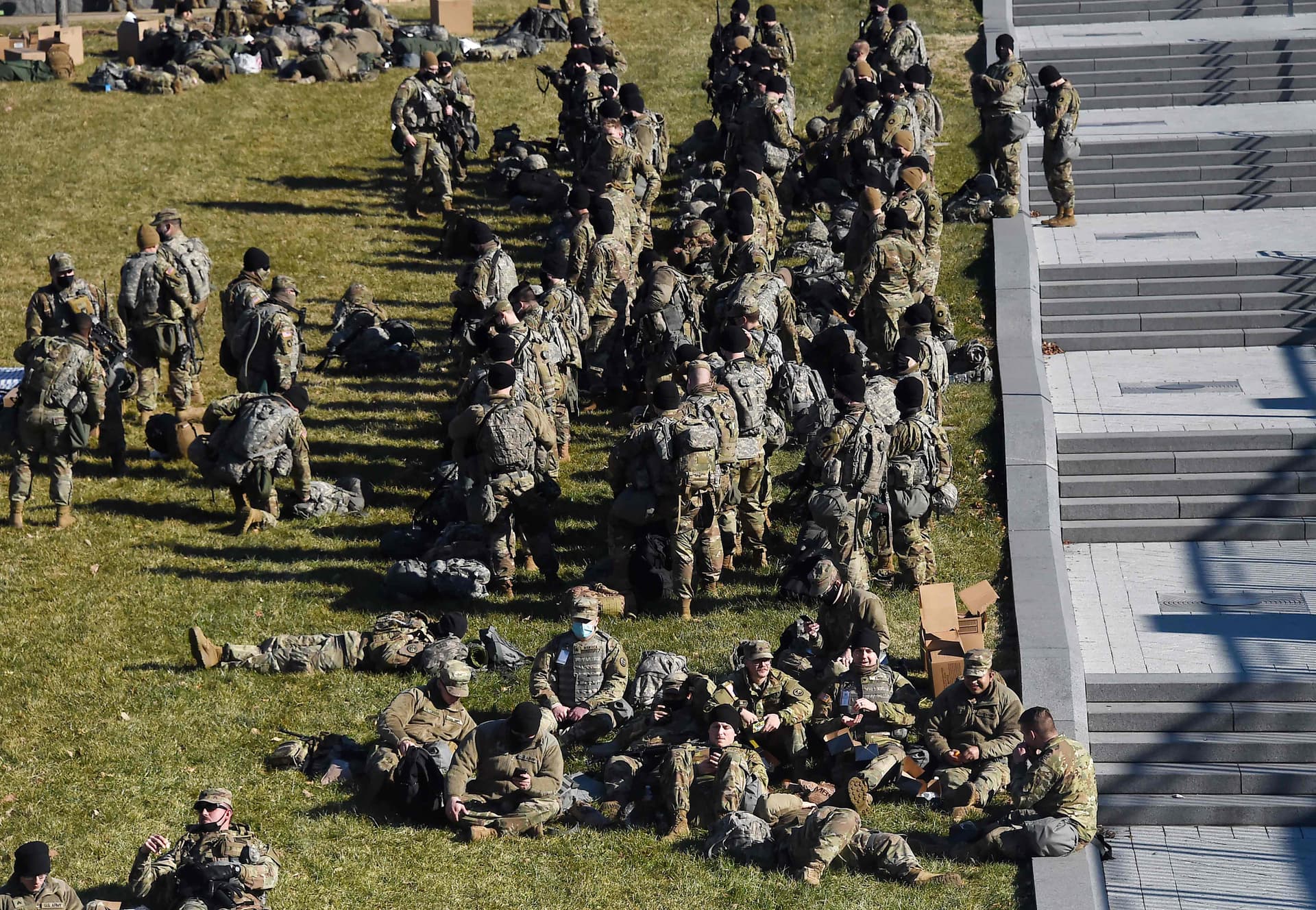  تشديد أمني غير مسبوق لحماية تنصيب بايدن من التهديدات