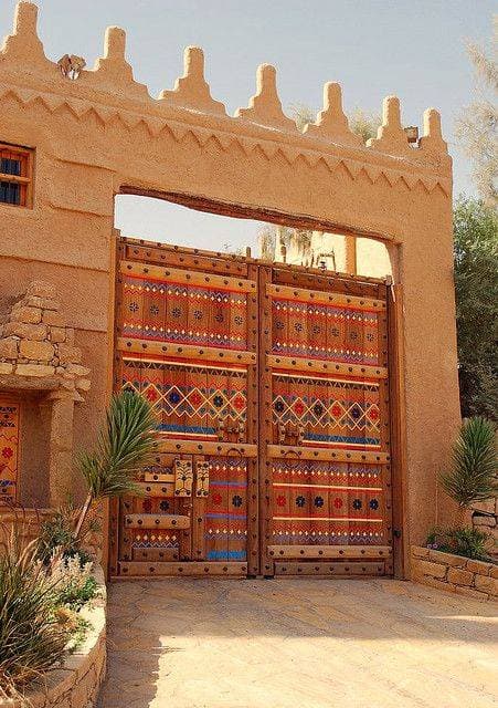 باب من الدرعية.