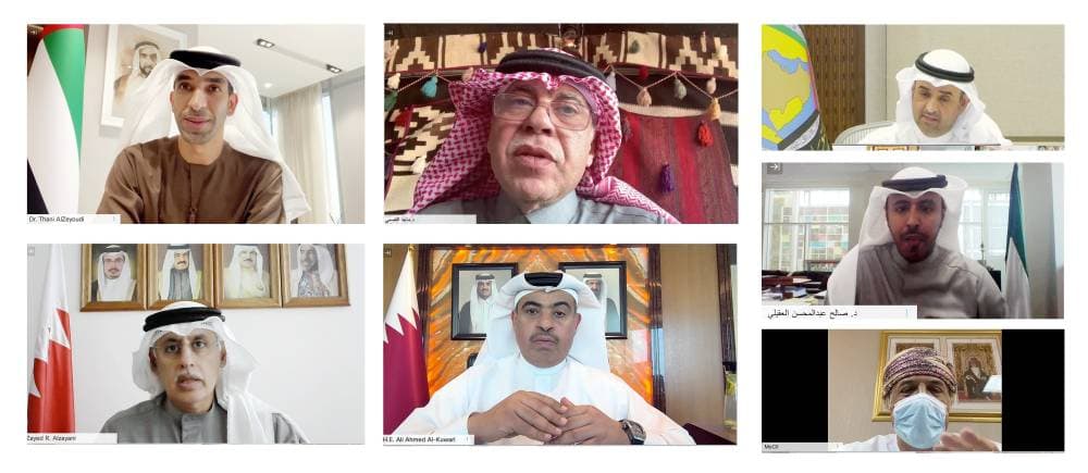 جانب من اجتماع لجنة التعاون التجاري لمجلس التعاون لدول الخليج، أمس.