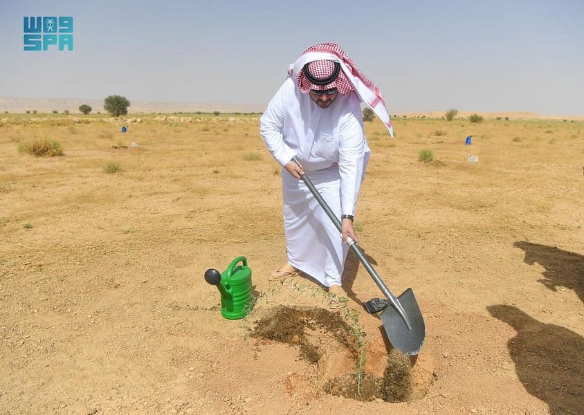 إطلاق عدد من المبادرات البيئية في محمية الملك خالد الملكية