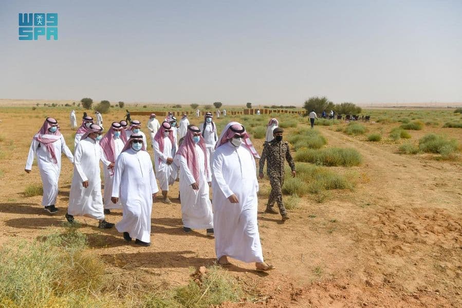 إطلاق عدد من المبادرات البيئية في محمية الملك خالد الملكية