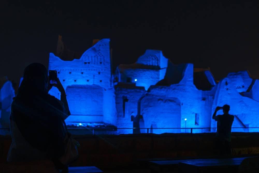 بلغت الأعمال السعودية في الفعاليات 33 عملا موزعة على 13 موقعا. "ولس"